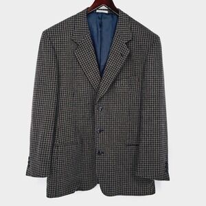 Andrew Fezza Bachrach Heritage Wool Suit Jacket Size 42 Regular